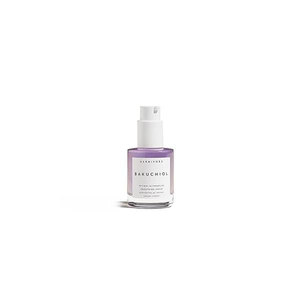 HERBIVORE Bakuchiol Retinol Alternative - + Peptides, Smooths Skin, Reduces Fine Lines, Wrinkles & Puffiness, Plant-based, Vegan, Cruelty-free
