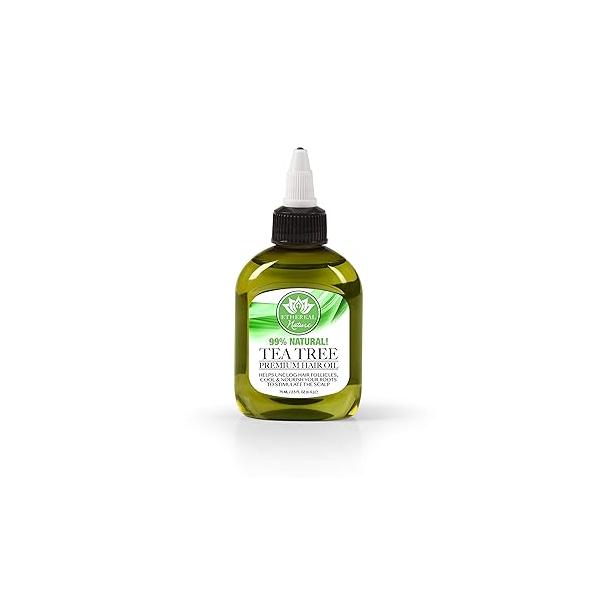Ethereal Nature Hair Oil clear, blend, Tea Tree, 2.5 Fl Oz