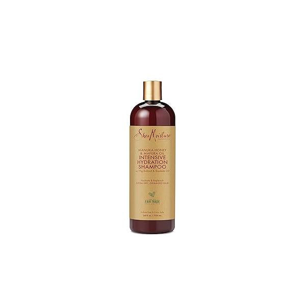SheaMoisture Intensive Hydration Shampoo for Dry, Damaged Hair Manuka Honey & Mafura Oil Sulfate-Free 24oz