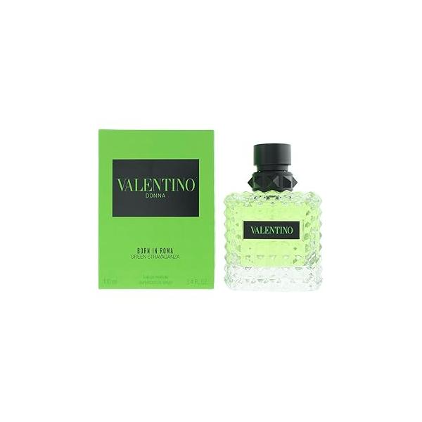 Valentino Donna Born In Roma Green Stravaganza by for Women - 3.4 oz EDP Spray, Floral Fragrance