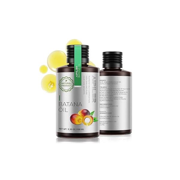 Organic Batana Oil for Hair Strengthening: Unrefined Treatment Curly/Coily/Wavy