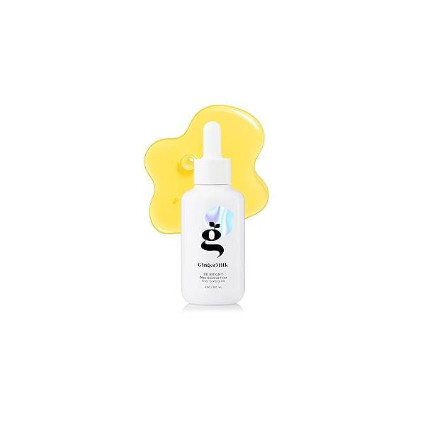 Ginger Milk Hair Serum Anti frizz hair oil for frizzy | Seals split ends, Strengthens the structure and adds shine all types
