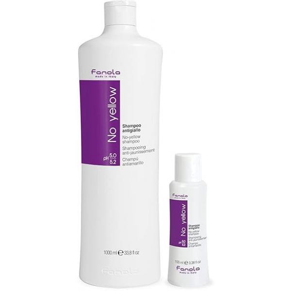 Fanola No Yellow Shampoo, 1000 ml (2 Count Bundle)