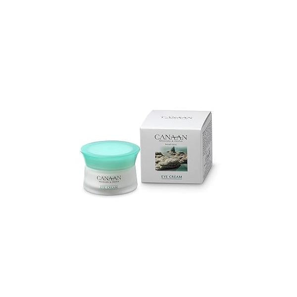 Canaan Minerals & Herbs Revitalizing Dead Sea Eye Cream - Anti-Aging Reduces Puffiness, 30 ml / 1.02 fl. oz