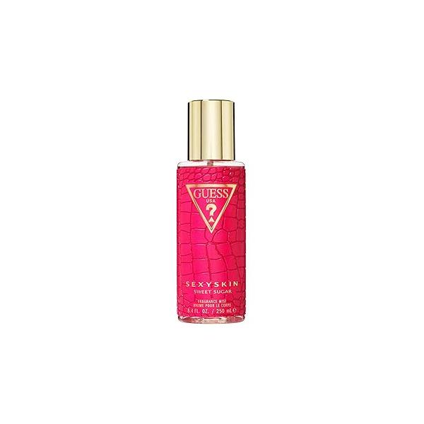 Guess Sexy Skin Sweet Sugar Fragrance Mist Women 8.4 oz, silver/navy