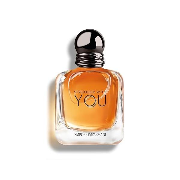 Armani Beauty - Stronger With You Eau de Toilette Cologne for Men Warm Spicy Fragrance Chestnut, Lavender, Tender Sage, Vanilla Notes