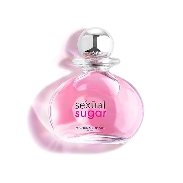 Michel Germain Sexual Sugar Eau de Parfum Fragrance Spray, Top Notes of Mouthwatering Wildberries & Orange Zest, Long-Lasting, Light Floral Gift for Her