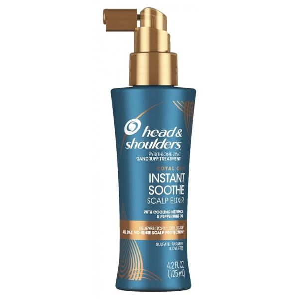 Head & Shoulders Scalp Elixir Royal Oils Instant Soothe 4.2 Ounce (125ml) (3 Pack)