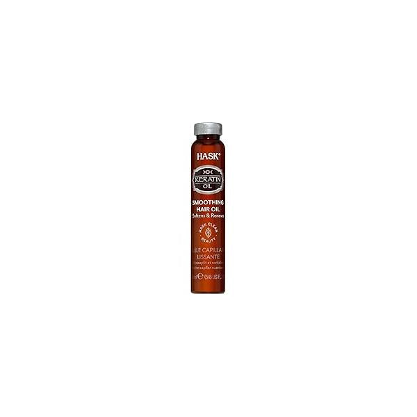 Hask Vials Keratin Protein Smoothing Shine Oil (12 Pieces)