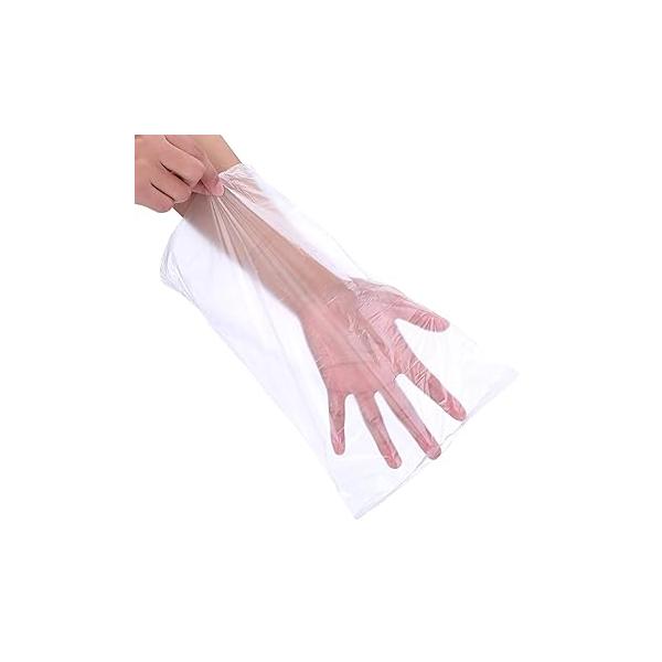 Sumind 300 Pcs Paraffin Wax Bags for Hands and Feet Disposable Liners Bath Gloves Parafina Para Pies Y Manos Plastic Machine Treatments