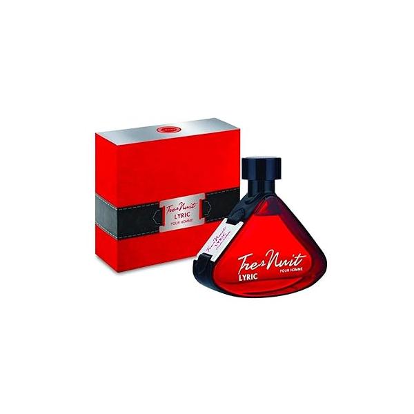 Armaf Tres Nuit Lyric Eau de Parfum Spray for Men, 3.4 Ounce