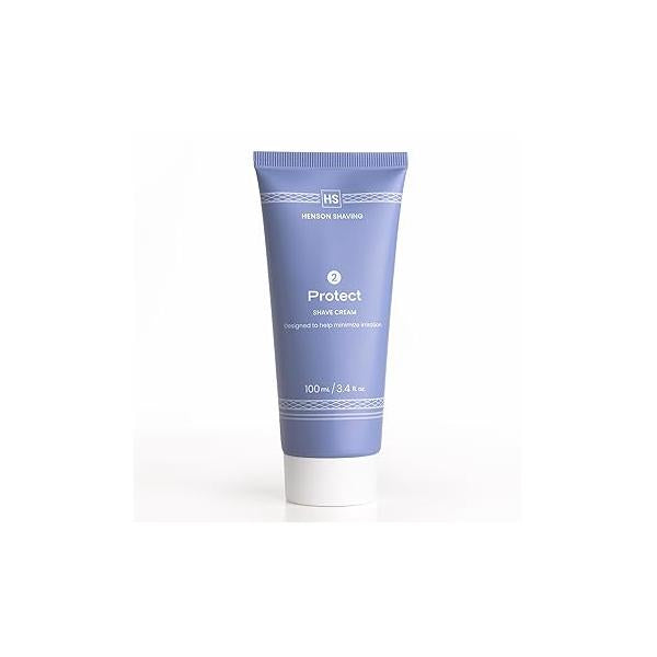 Henson Shaving Shave Cream For Men and Women - Formulated Safe Sensitive Skin Rich, Nourishing Lather That Protects Against Irritation, Cuts, Razor Burns 3.4 fl oz