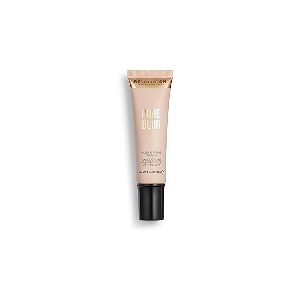Makeup Revolution Pore Blur Primer, Minimizing Face Primer with Vitamin E, Smoothing & Nourishing Formula 0.95fl.oz