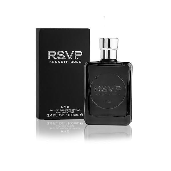 Kenneth Cole RSVP Eau De Toilette Spray for Men, 3.4 Fl oz