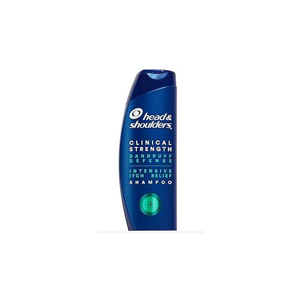 Head & Shoulders Clinical Strength Dandruff Defense Intensive Itch Relief Shampoo, 13.5 Fl Oz, 5.349 Oz