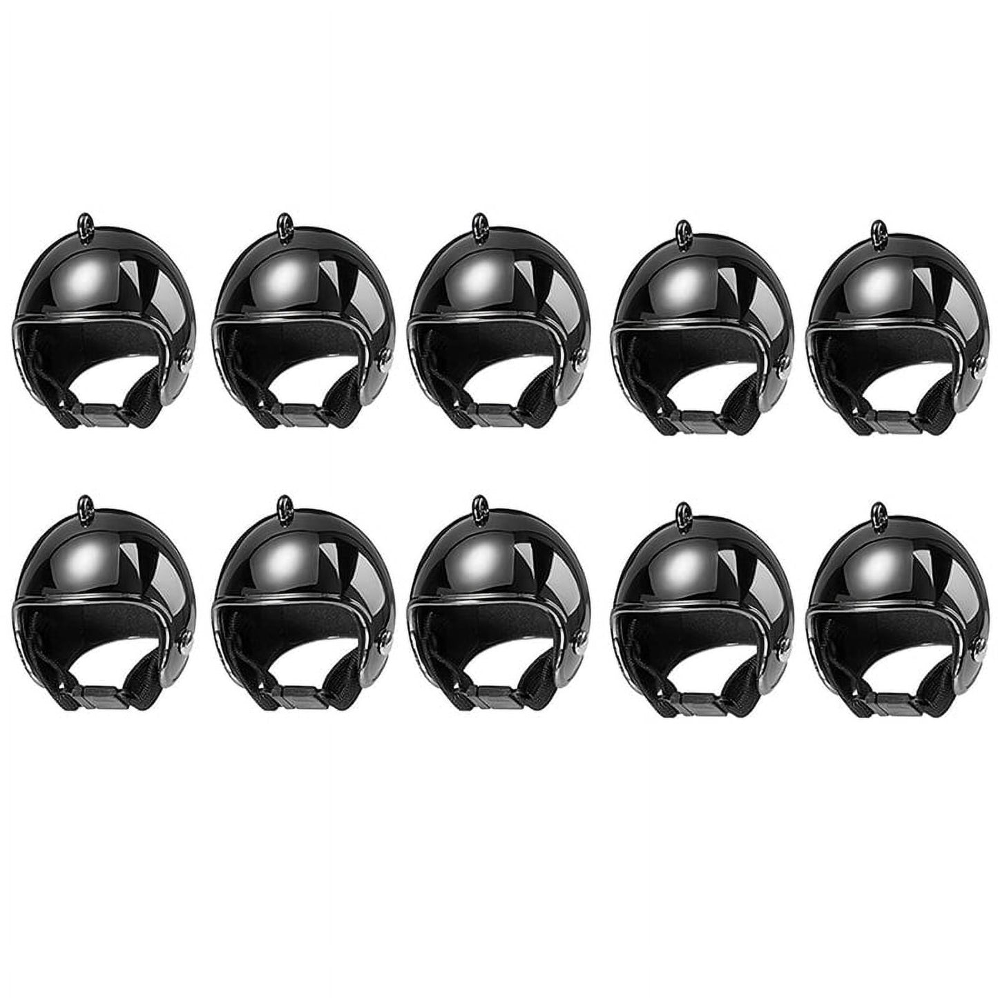 10PCS Pet Chicken Hat Hens Hat Chicken Hat Pet Safety Hat for Chicken Black y20307
