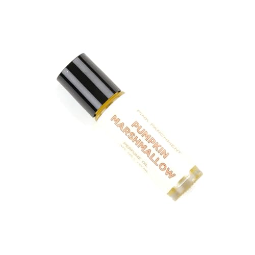 Pumpkin Marshmallow Roll On Perfume Oil - .3 ounces Roll On Bottle | Phthalate Free Fragrance | Perfume For Women | Fall Perfume