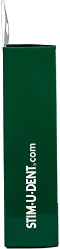 Stim-U-Dent Plaque Removers 24 Packs of 25 Picks/Pack (600 Picks) - Mint Flavor
