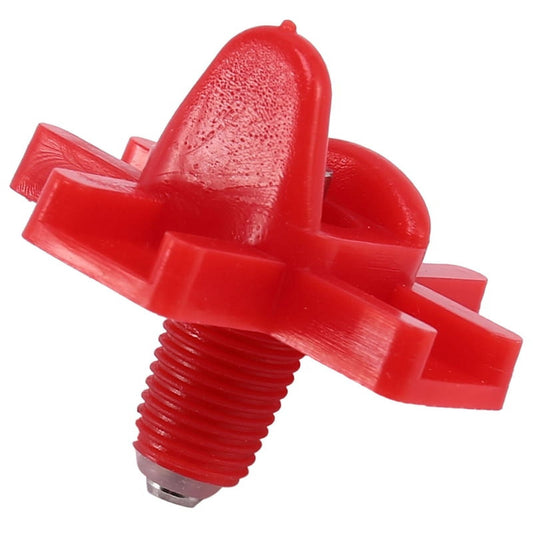 24 Pack Horizontal Side Mount Automatic Poultry Nipples Clean Drinker Waterer for Chicken or Quail