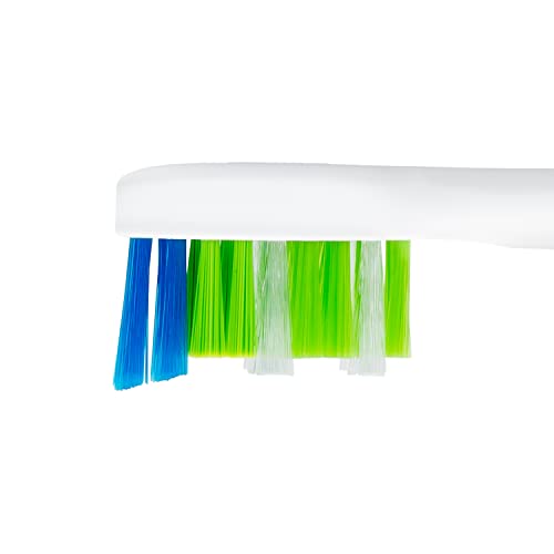 Waterpik Sensonic Replacement Contour Brush Heads, 3 Toothbrush Heads, White STWB-3WW-B