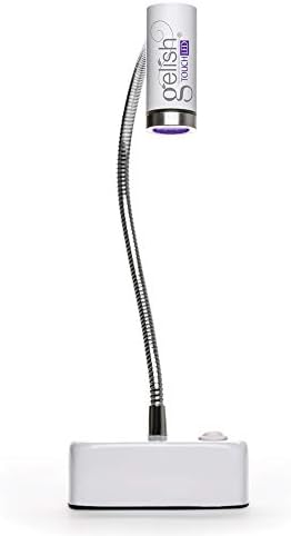 Gelish Touch LED Light – Portable, Rechargeable UV/LED Lamp, Touch Activated, 30-Second Curing for Faster Gel Nail Applications.