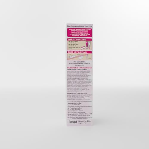 Bigen Speedy Conditioning Color Refill: 6 Medium Brown - 3 Pack