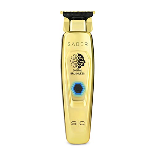 StyleCraft Saber and Precision Saber Professional Full Metal Body Digital Brushless Motor Cordless Hair Trimmers