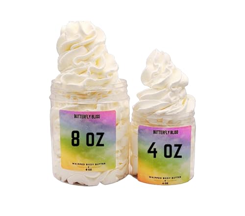 Apple Butter Caramel Whipped Body Butter, natural lotion, organic, 4oz jar, made with shea butter, mango butter, coconut oil, almond oil
