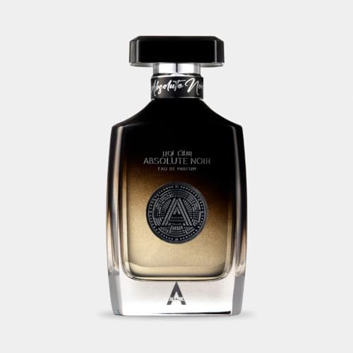 Absolute Noir Eau De Parfum for Men 100Ml 3.4Oz - Luxurious and Long Lasting Fragrances with Top Notes of Bergamot, Lemon, Grapefruit, Pink Pepper - Best Alternative for Absolu Aventus
