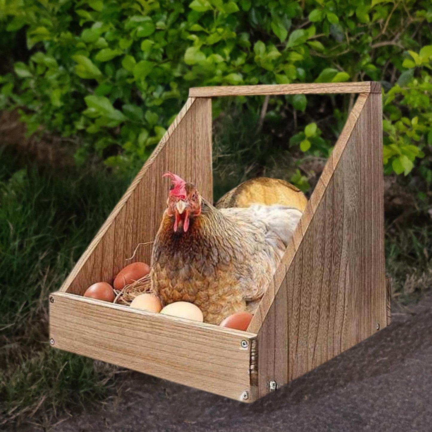 Serenable Chicken - Chicken , Mandatory Laying of , Wooden Chicken Coop Accessories for