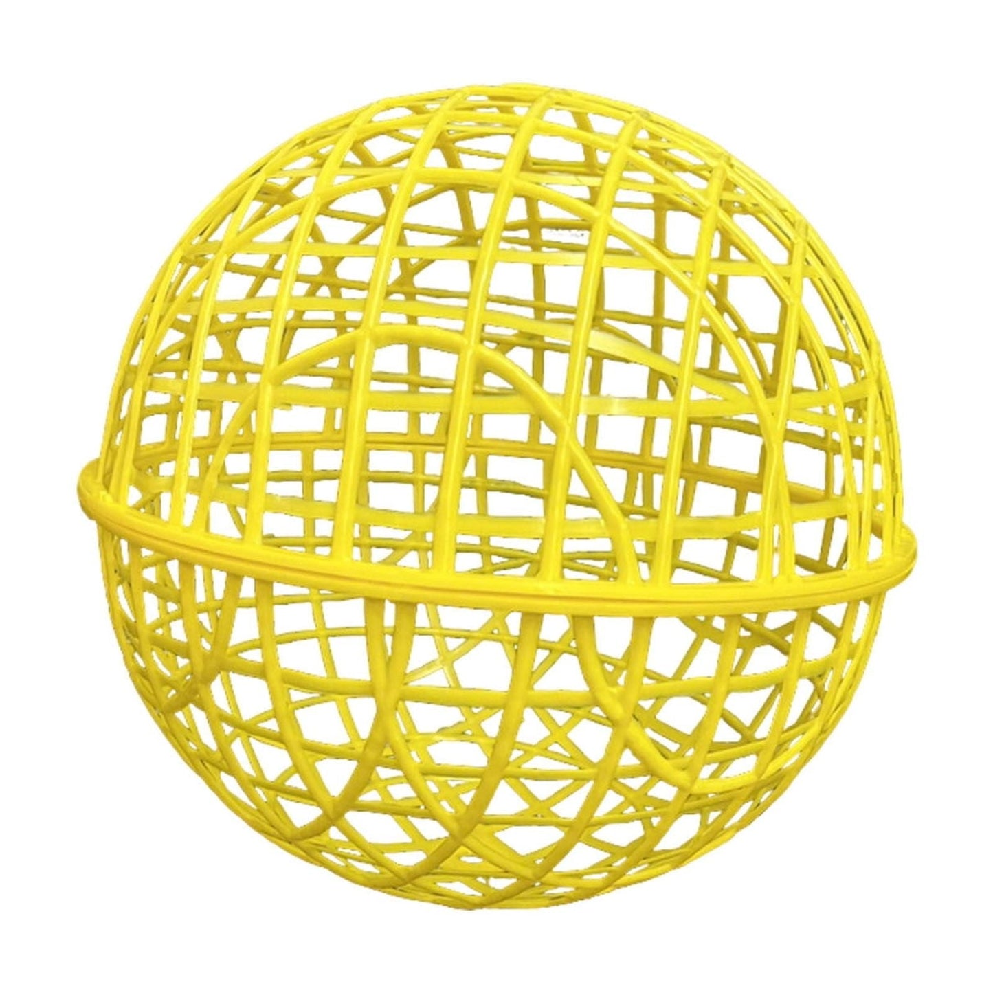 Simple Movable Chicken Ball Cage Rolling Orb Mobile Poultry Enclosure Round for Chicks Rabbits Birds Outdoor Backyard Farms- Prevents Dog Bites Horse Trampling C