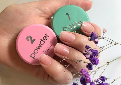 Japanese Manicure Set - Powder Nail Kit - Nail Strengthener For Damaged Nails - Professional Nail Kit - Nail Plate Care - Nail Repair For Damaged Nails - Nail Strengthener And Growth