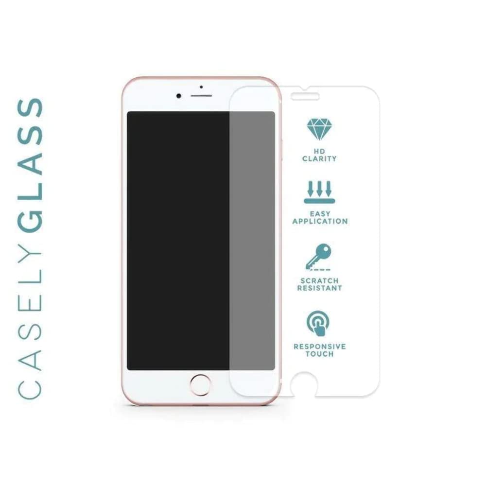 Casely iPhone 16, iPhone 15 Premium Tempered Glass Screen Protector