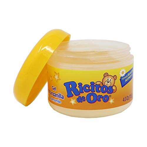 RICITOS DE ORO Styling Gel, 4.05 oz (Pack of 4)