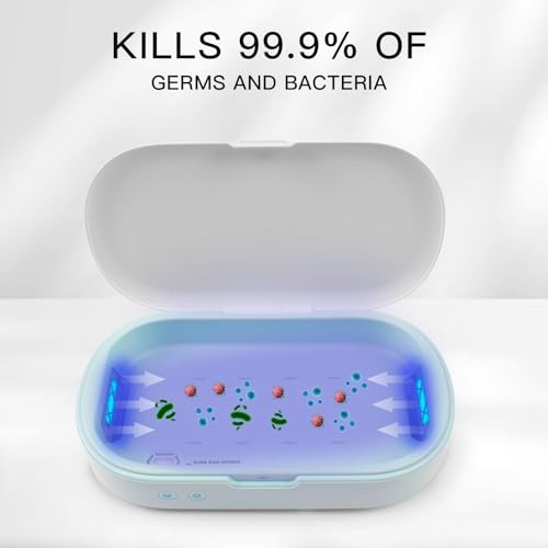 UV Light Box UVC for Phone Ultraviolet for Toothbrush Jewelry Glasses Nail Tools Keys Aroma Case