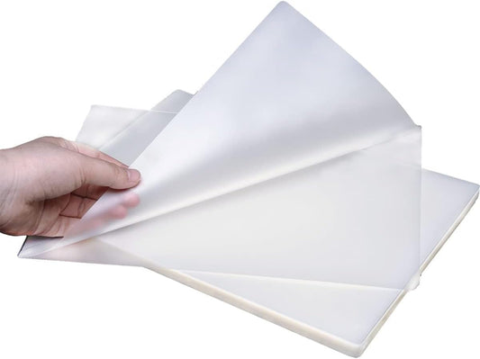 BESTEASY 3 Mil Laminating Sheets, 9" x 11.5" Clear Thermal Laminating Pouches, Plastic Paper for Sealed Letter Size 8.5" x 11", Round Corner 100 Packs