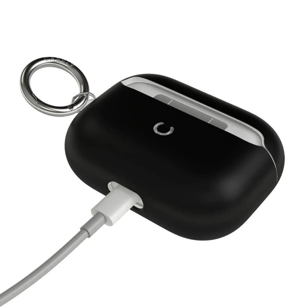 Casely Case Compatible with AirPods Pro 1 | Black AirPods | Compatible Only with AirPods Pro 1