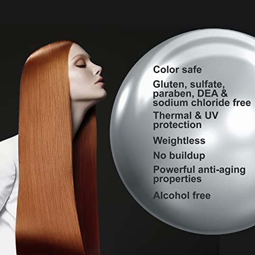 Framesi BY Lava Sparkling Mousse, Strong Hold Hair Mousse for Color Treated Hair, 6.9 oz