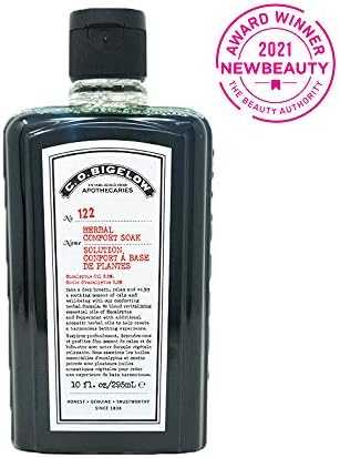C.O. Bigelow Herbal Comfort Soak (Cold and Flu Soak) Herbal Formula with Eucalyptus Oil, Peppermnint, Ginger, Echinacea, and Tea Tree Oil - No. 122, 10 fl oz