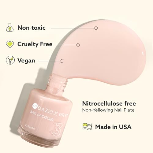 Dazzle Dry Remove Acetone, Lemongrass + Clove Oil Lacquer Remover, 4 oz (120 mL), Menda Pump