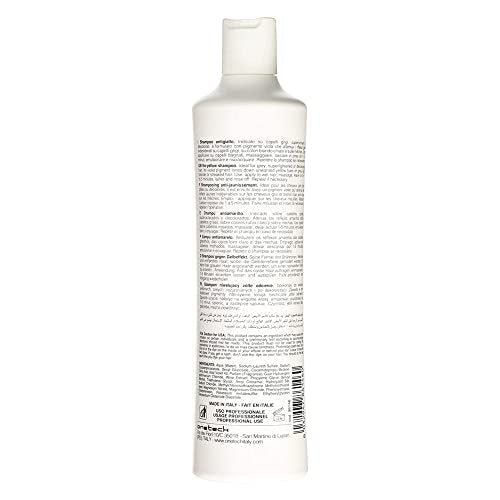 Fanola No Yellow Shampoo & Mask 11.8 oz / 2pk - Purple Anti-Brass Toner for Blonde, Silver, Gray & Highlighted Hair - Color Depositing Mask to Remove Brassiness from Bleached Locks