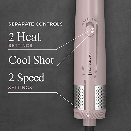 Remington Pro Wet2style Oval Dryer & Volumizing Brush, 1 Count (Pack of 1), Blush