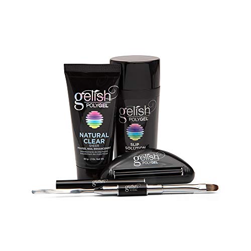 Gelish PolyGel® Brand Nail Enhancement Trial Kit – Lightweight, Strong, Odor-Free Hybrid Nail Enhancement, No Airborne Dust, Fast Application for Professional Salon Use (PolyGel Trial Kit)