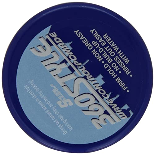 Lusters S-Curl 360 Wave Control Pomade 3 Ounce (88ml) (6 Pack)