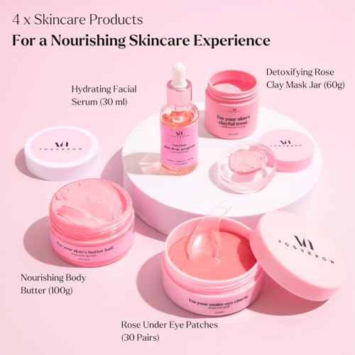 Spa Gifts for Women- Premium Self Care Spa Kit With Bath, Skin Care Sets & Self Care Items For Women - Ultimate Pampering Skin Care Set - Birthday Gifts - Spa Gift Baskets (Pack of 8)