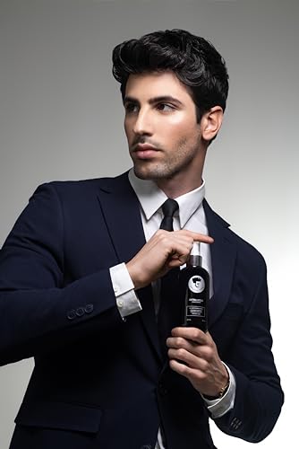 Avenue Man Extra Hold Fast Drying Hairspray with Herbal Extracts (8.5 oz) - All Day Firm Hold for All Hair Types, Paraben-Free