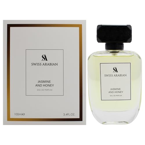 Swiss Arabian Jasmine and Honey - Arabian Perfume for Women - Long Lasting for Women - Women's Perfume - White Floral, Honey Scent - 3.4 oz