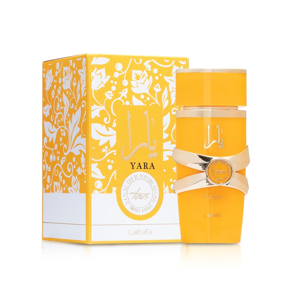 Yara Tous Eau de Parfum Spray for Women | 3.4 Oz | Pack of 5 | Lattafa