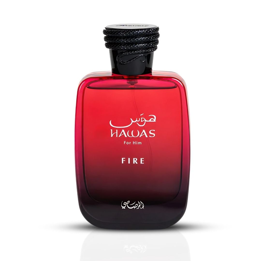 RASASI Hawas For Men | 100ML Long-Lasting Arabian Eau De Parfum - Bold Fragrance