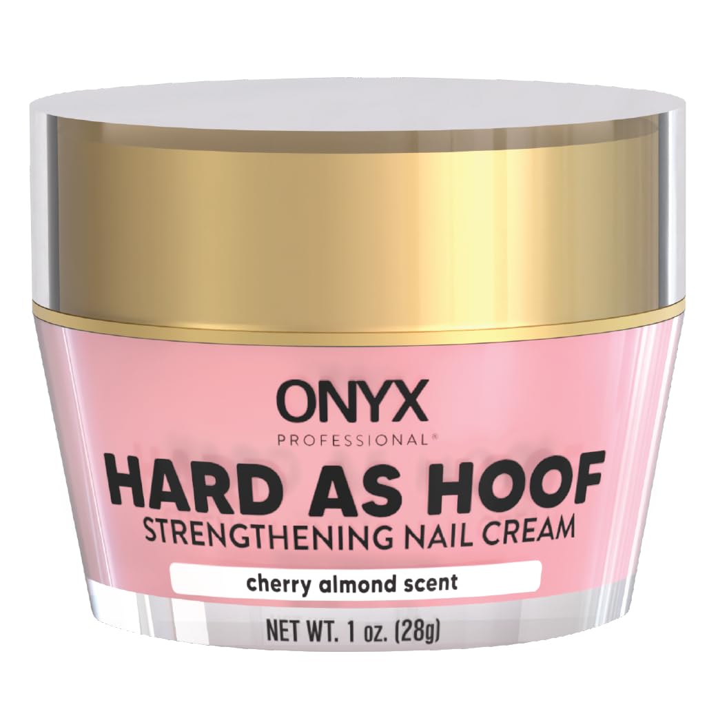 Onyx Hard As Hoof Nail Strengthening Cream | Unscented | 1 Oz - Strengthens & Conditions Nails
